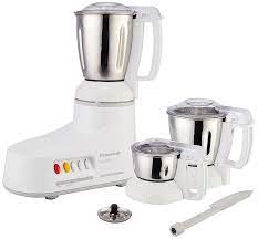 Panasonic MX-AC300S-H 550-Watt 3-Jar Super Mixer Grinder (Grey)