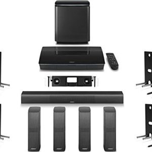 Bose Lifestyle 650 Wall Brackets 1 OmniJewel Center Channel Bracket 4 OmniJewel Wall Brackets.