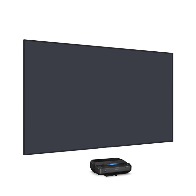 ALR 150 Inch TOP Newest T Prism UST ALR Projector Screen Ambient Light ...